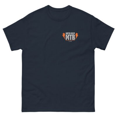 North Valley MTB Logo Short Sleeve 2-sided T-shirt (Gildan 5000 Unisex Classic Tee)